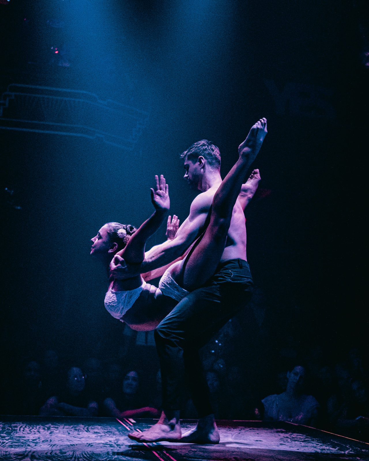 Partner balance under moody stage light